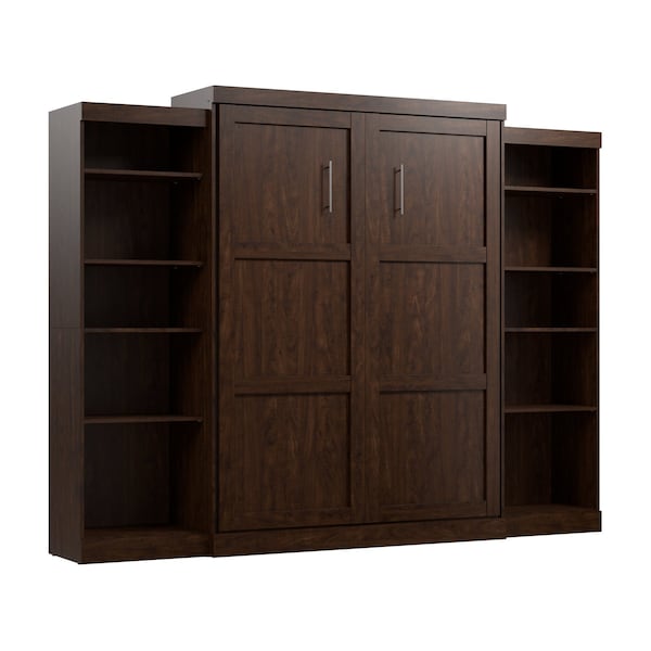 Queen Wall Bed Kit, Chocolate, 115"